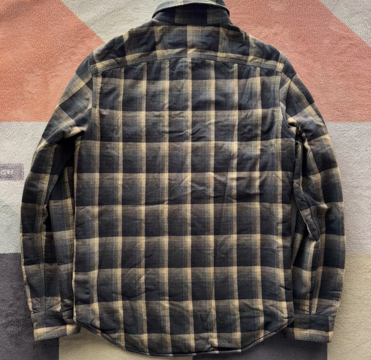 RRL Ralph Lauren Ralph Lauren Double RL RRL Double Layer Plaid Shirt K22 Size US M / EU 48-50 / 2 - 3 Thumbnail