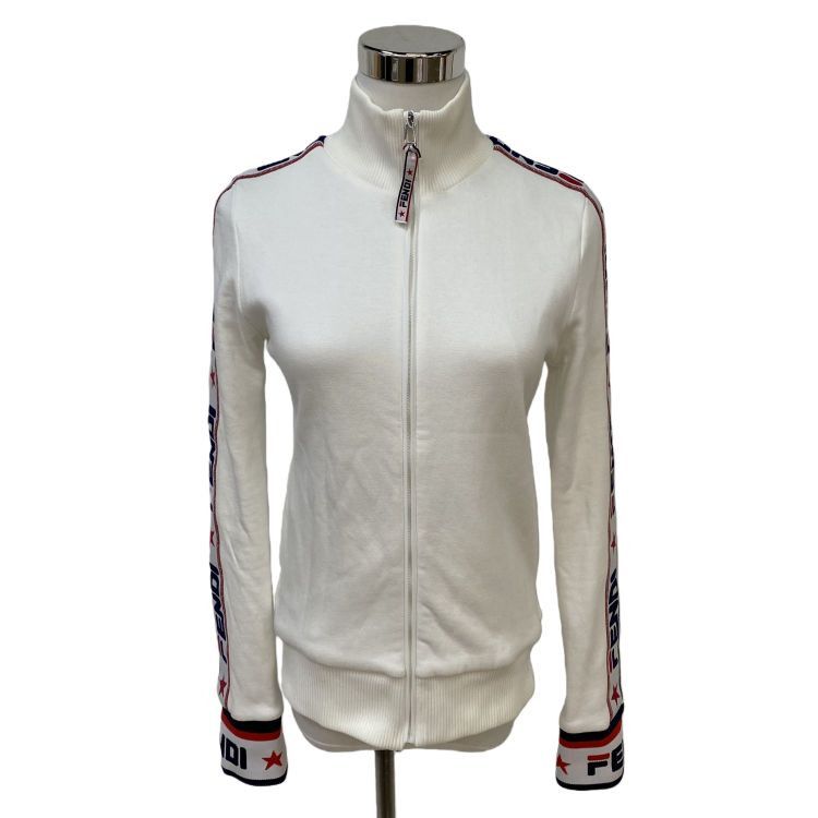 Fendi Fendi Logo Zip Up Jacket Size 40 Size S / US 4 / IT 40 - 1 Thumbnail