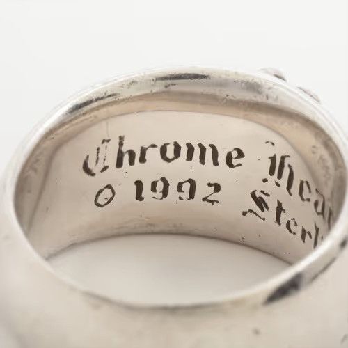 Chrome Hearts US10-10.5 Chrome Hearts Floral Cross ring 21 Size ONE SIZE - 3 Thumbnail