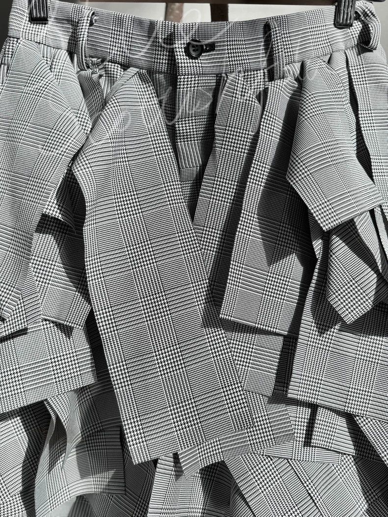 Comme des Garcons Comme Des Garcons Houndstooth Shorts Size 37" - 4 Thumbnail