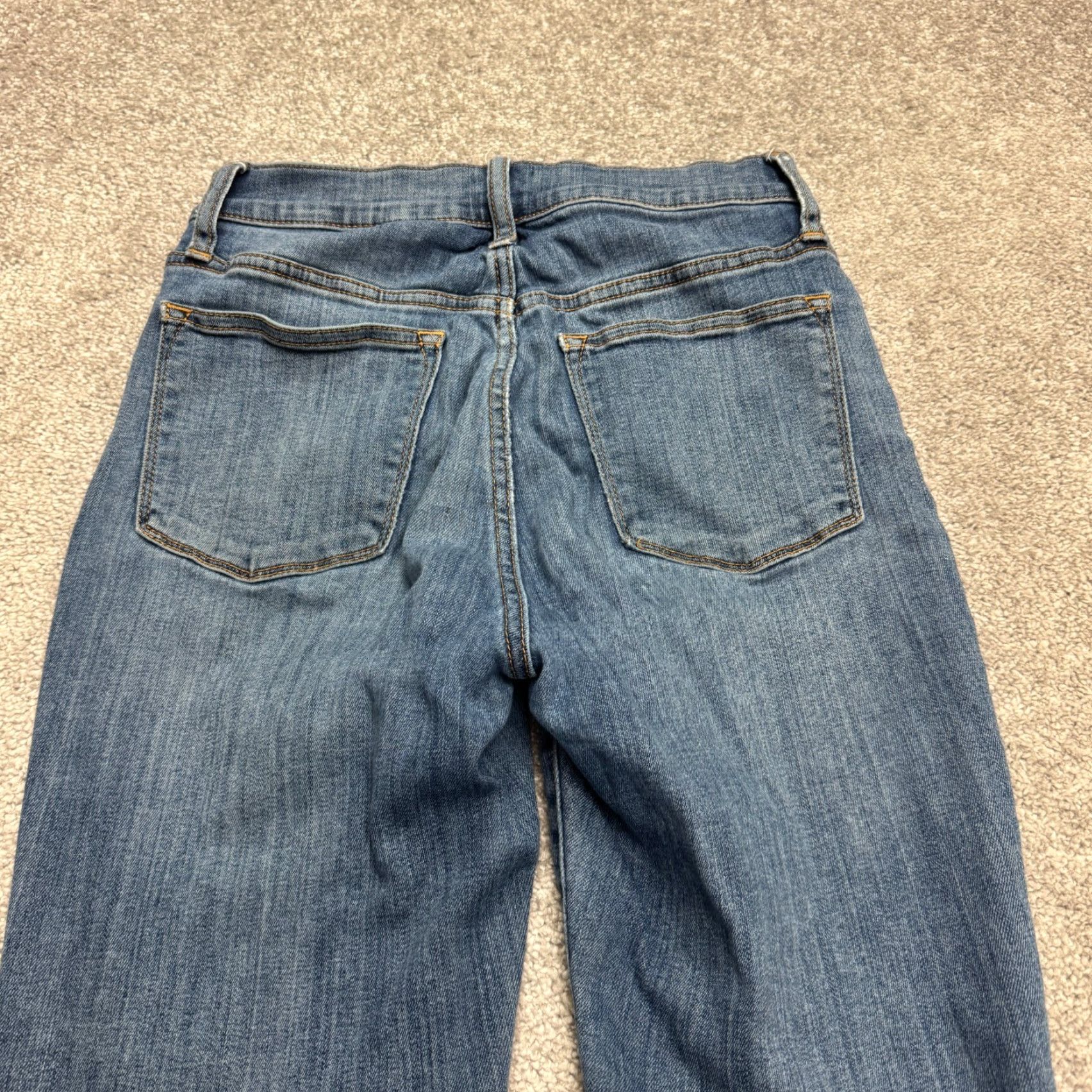 J.Crew J.Crew Jeans Womens 28 High Rise Skinny Button Fly Denim Jeans Blue Medium Wash Regular Fit Belt Loops 5-Pocket Size 28" / US 6 / IT 42 - 6 Thumbnail