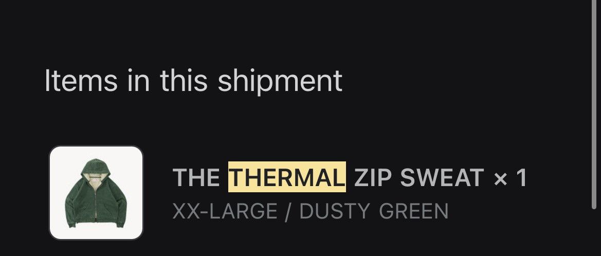 BRUT Archive BRUT The Thermal Zip Sweat Dusty Green Size US XXL / EU 58 / 5 - 4 Thumbnail