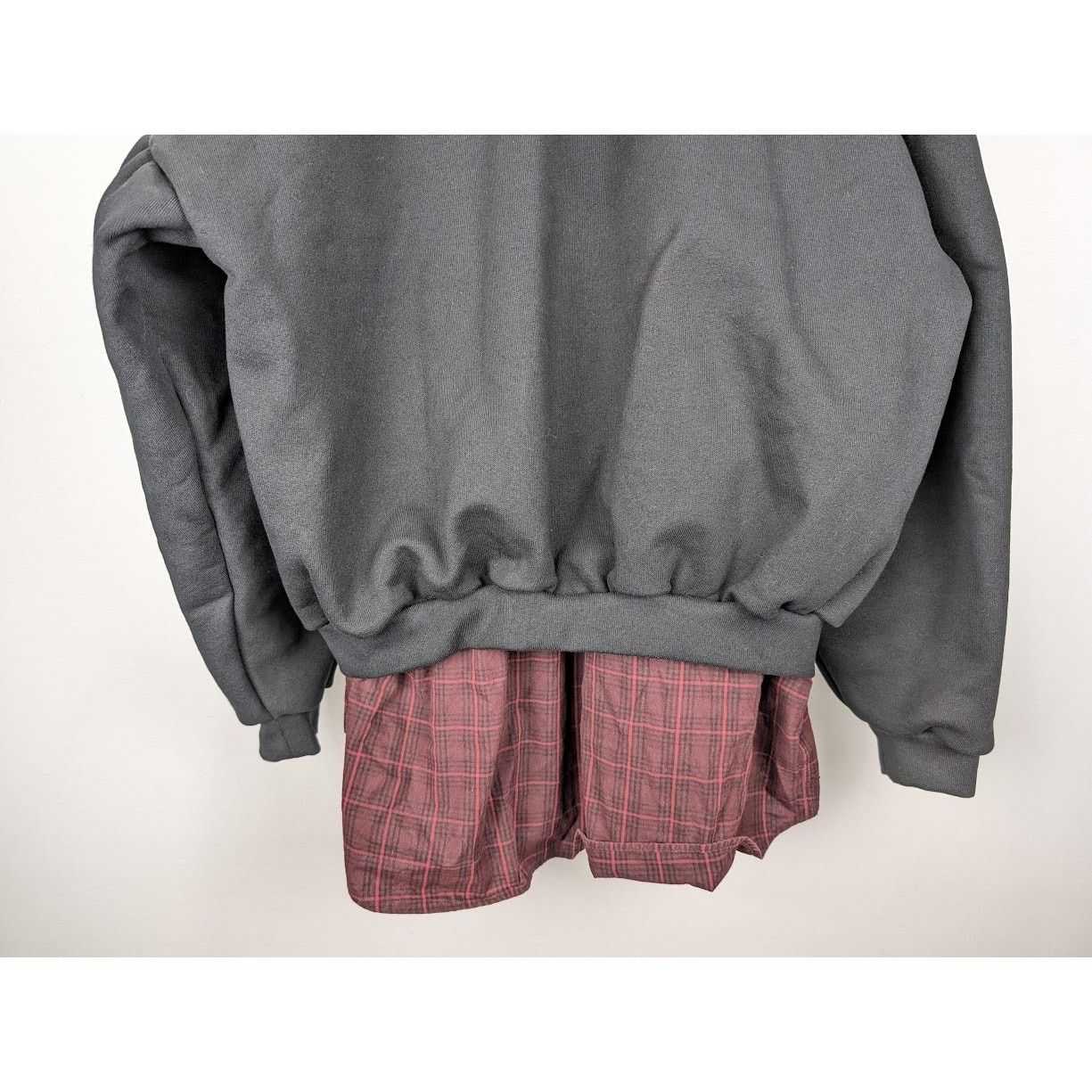 Balenciaga o1rshd1 Unity Sports Icon Layered Hoodie in Black Size US XL / EU 56 / 4 - 14 Thumbnail