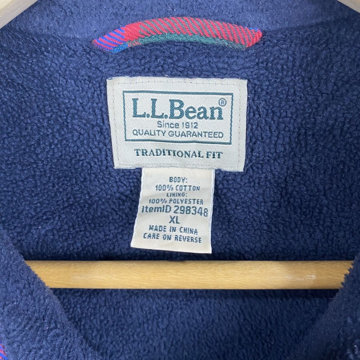 Japanese Brand × Vintage 💥LL BEAN PLAID WORKER SHIRT Size US XL / EU 56 / 4 - 7 Thumbnail