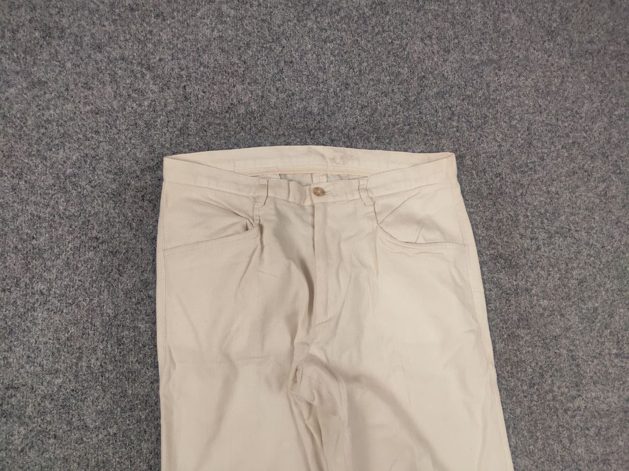 Dolce & Gabbana Vintage 90s Dolce & Gabbana Cotton herringbone Trouser Pants Size US 34 / EU 50 - 8 Thumbnail