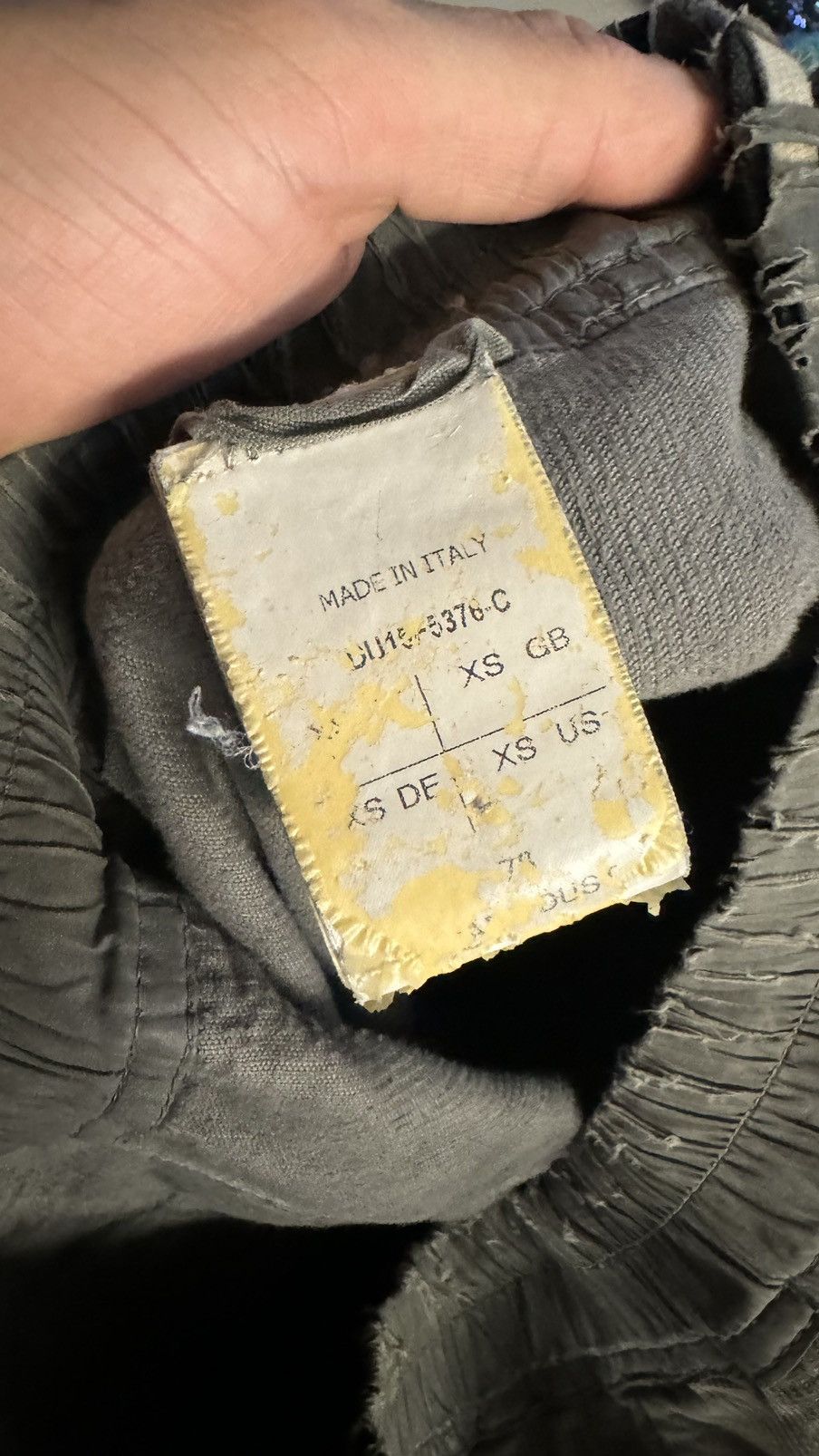 Rick Owens Rick Corduroy Creatch Cargos Size US 32 / EU 48 - 3 Thumbnail