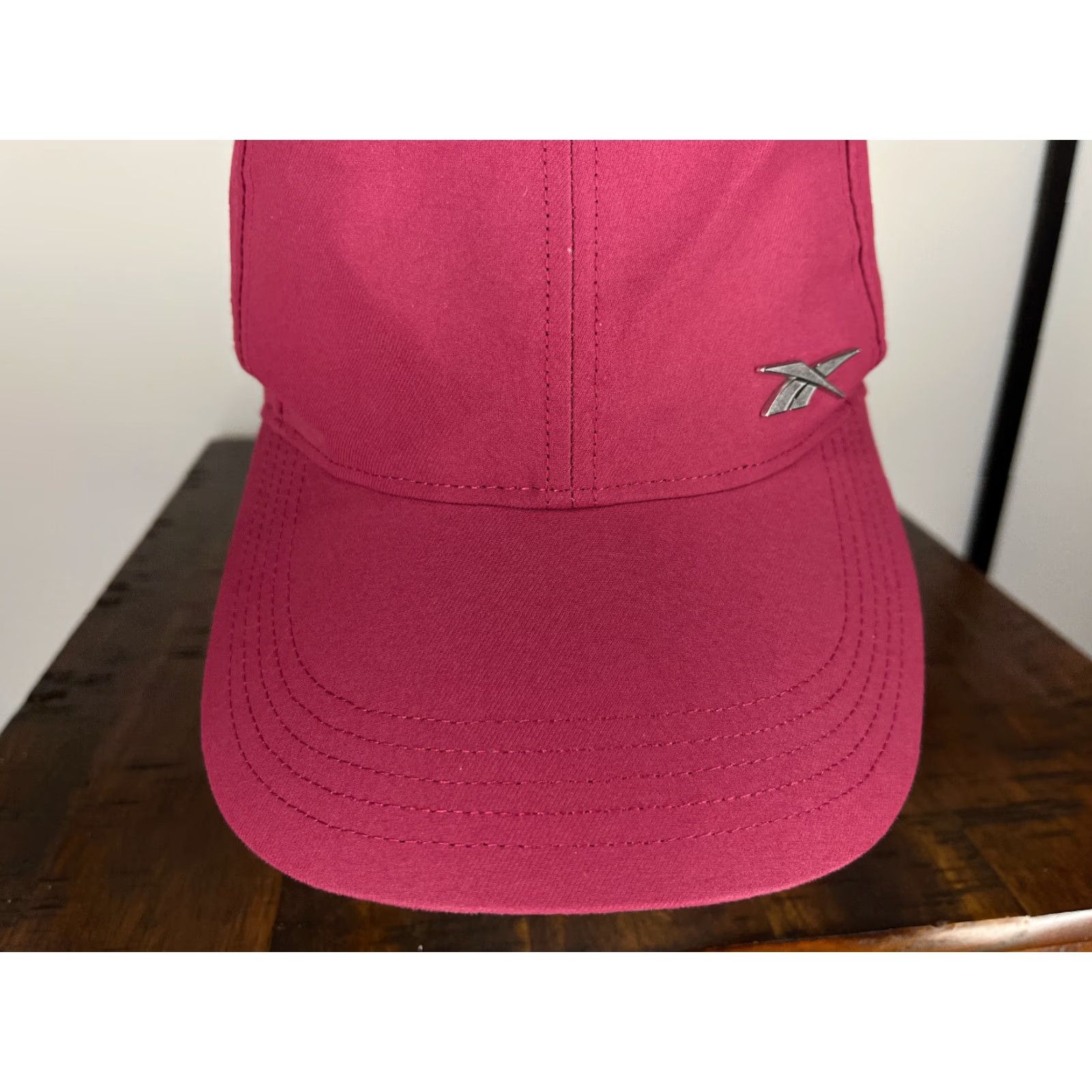 Reebok Reebok Active Metal Hat Cap Strap Back Adult One Size Pink Reebok Polyester Size ONE SIZE - 3 Thumbnail