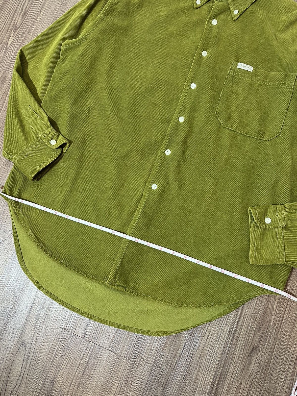 Marithe + Francois Girbaud Marithe Francois Girbaud Vintage Olive Corduroy Shirt Size US M / EU 48-50 / 2 - 10 Thumbnail