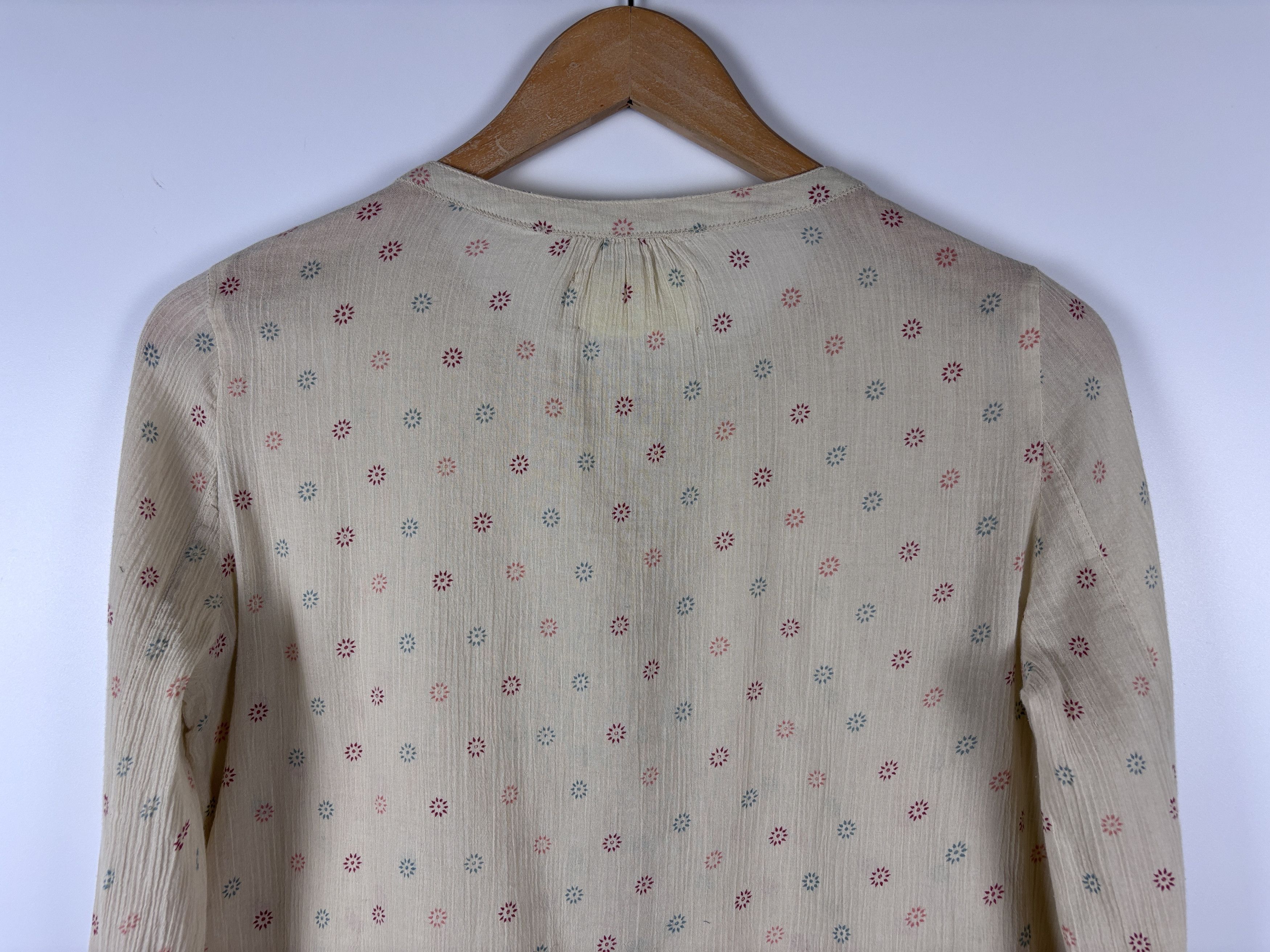 Zadig & Voltaire Zadig & Voltaire Blouse Shirt Tunic Beige Cotton Size S Size S / US 4 / IT 40 - 7 Thumbnail