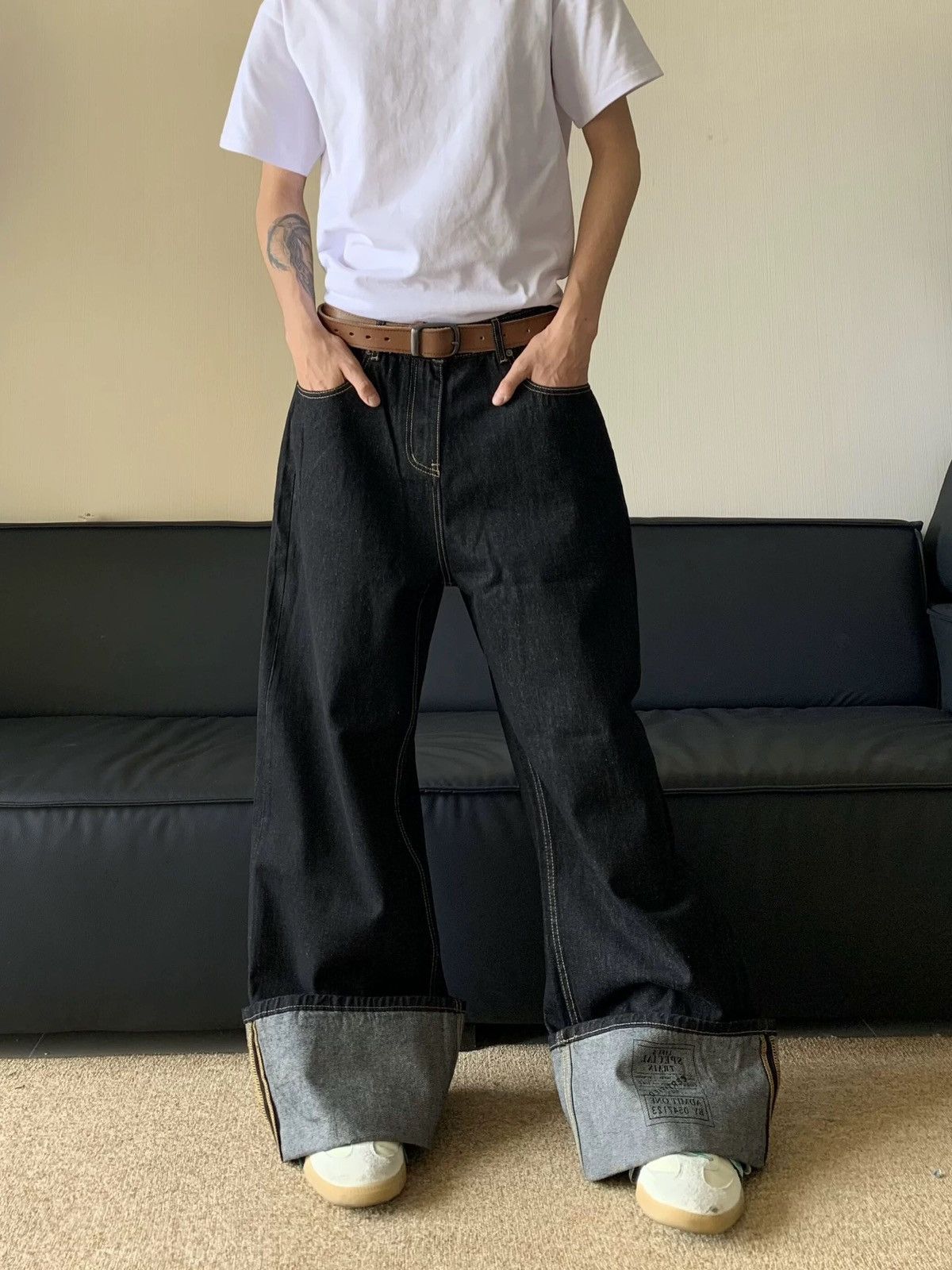 Japanese Brand × Vintage Retro punk pants Size US 33 - 3 Thumbnail