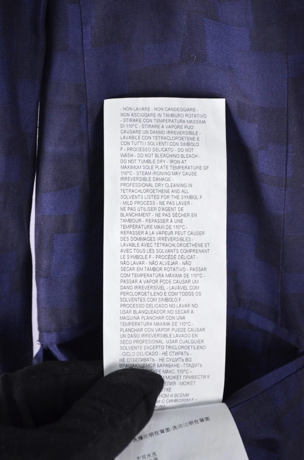 Armani Collezioni Armani Collezioni Cotton Lightweight Unlined Blazer Sz 50/S Size US S / EU 44-46 / 1 - 11 Thumbnail