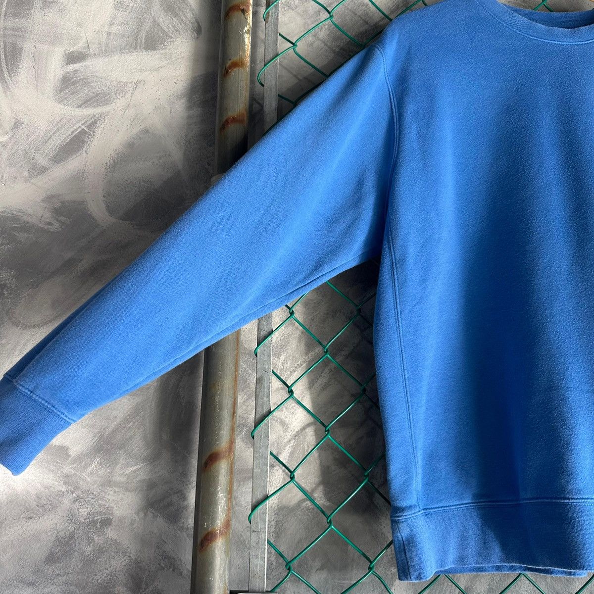 Nike Nike Crewneck Sweatshirt L Blue Fleece Pullover Swoosh Logo Size US L / EU 52-54 / 3 - 4 Thumbnail
