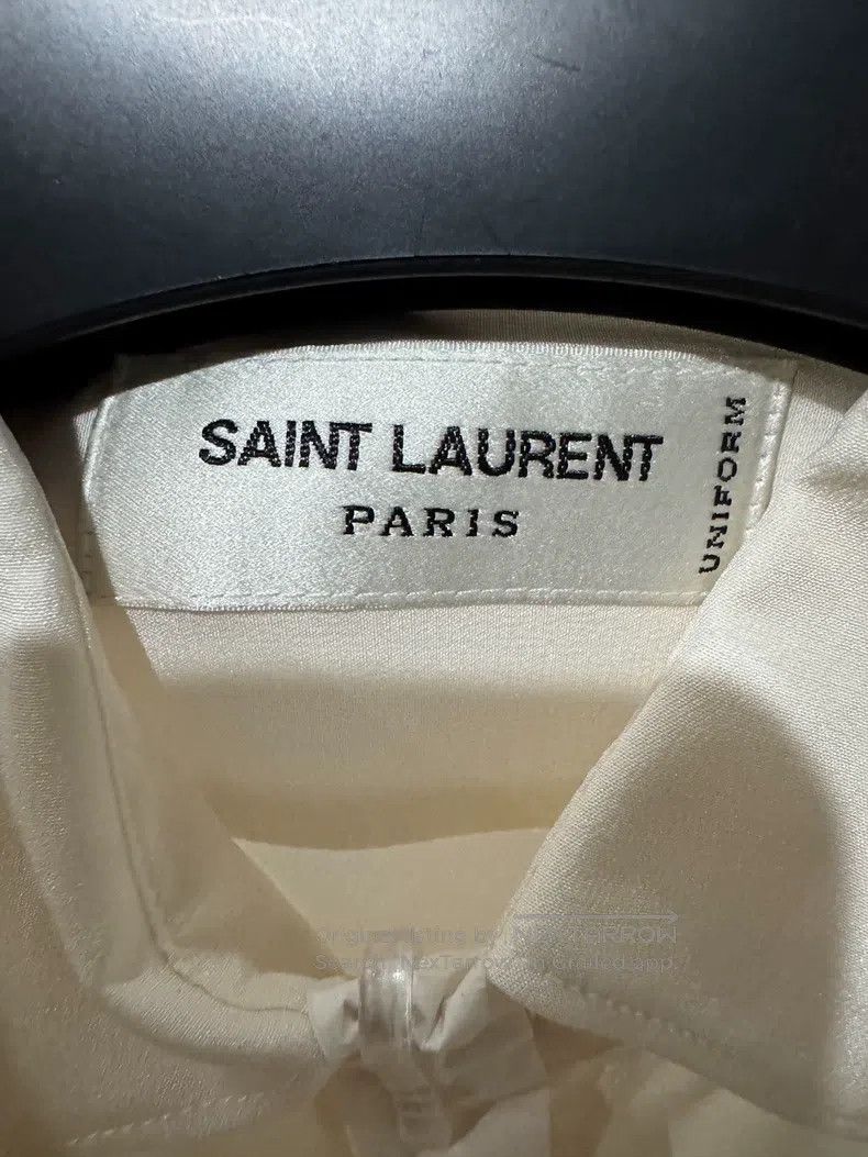 Saint Laurent Paris Saint Laurent Paris Silk Shirt Size XS / US 0-2 / IT 36-38 - 2 Thumbnail