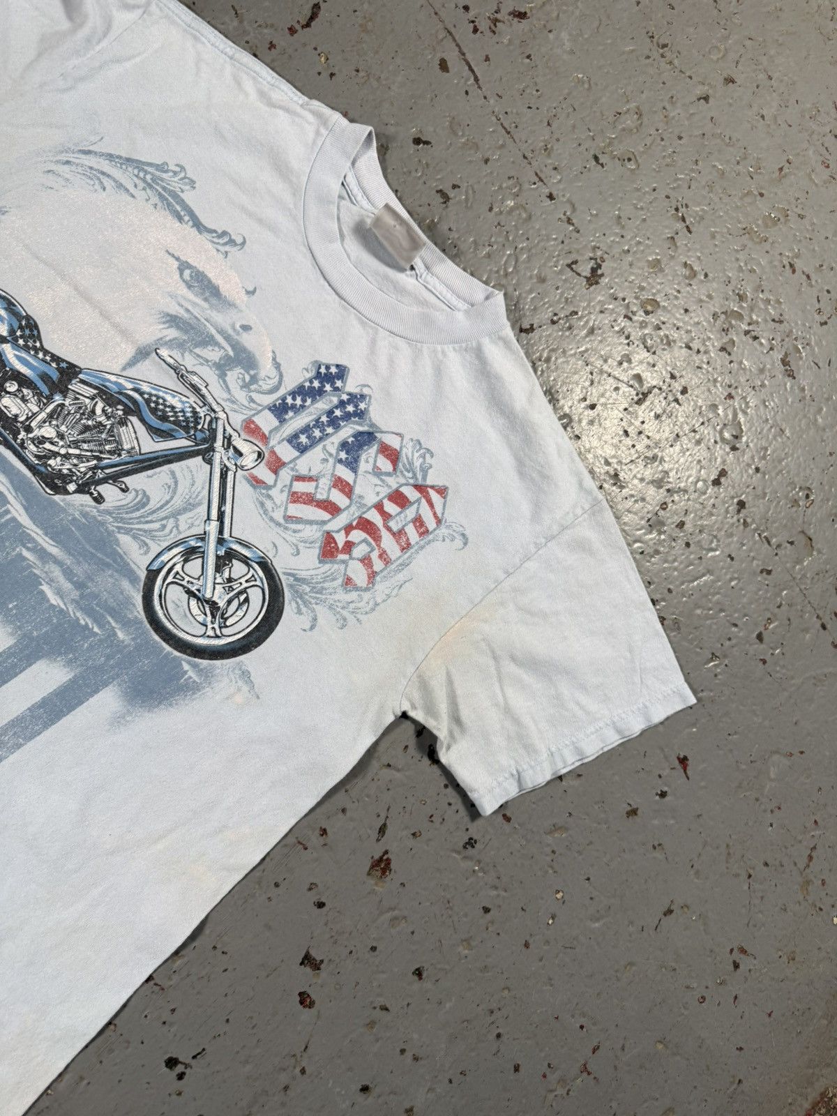 Other Usa Motorcycle Biker Tee All American Size US M / EU 48-50 / 2 - 2 Thumbnail