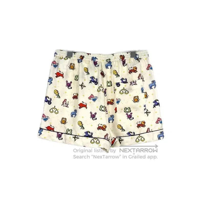 Dior Dior Beige constellation pattern mulberry silk shorts Size 26" / US 2 / IT 38 - 2 Thumbnail