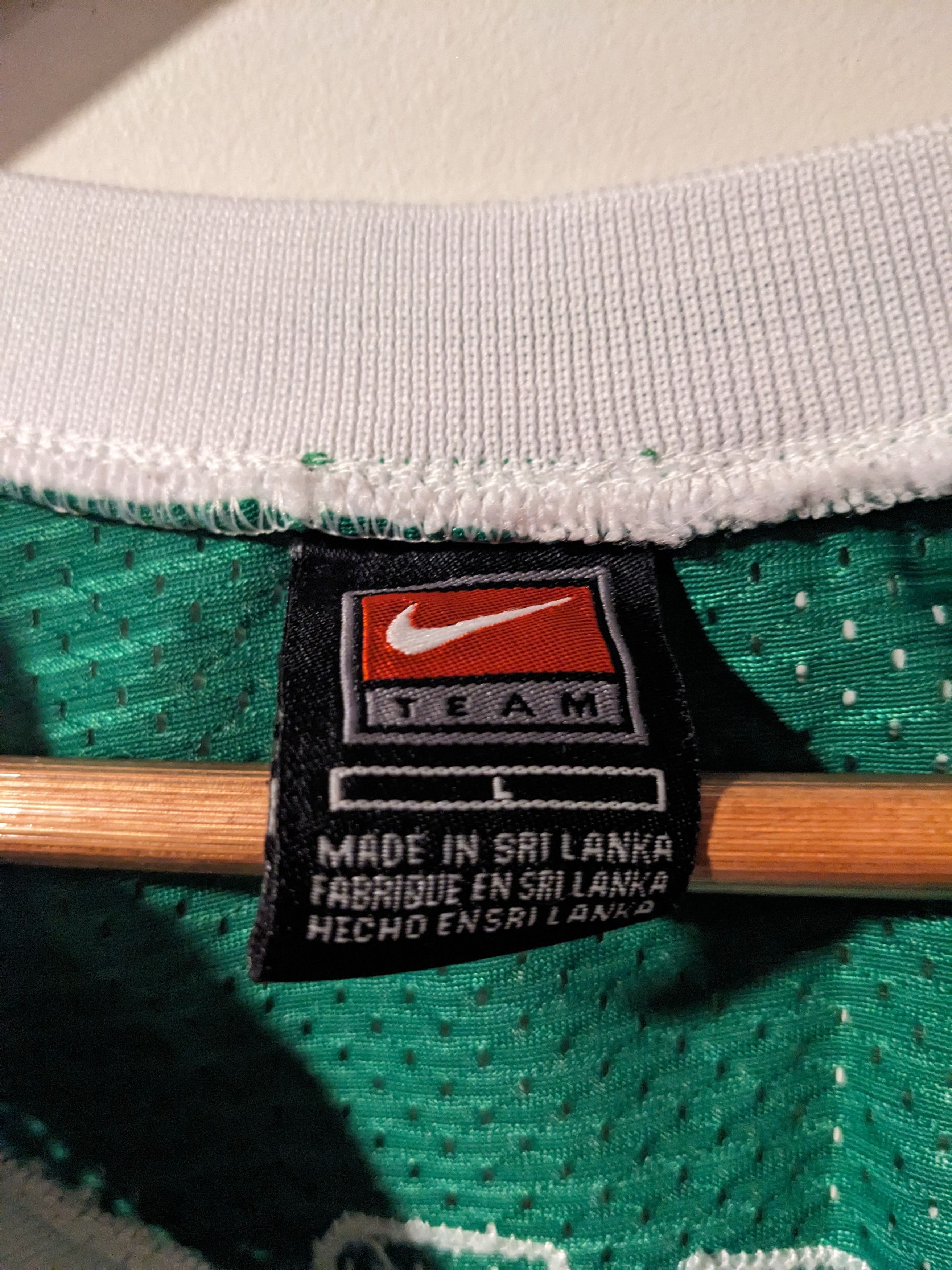 Nike × Vintage Vintage Y2K Boston Celtics Pierce Youth Basketball Jersey Size US L / EU 52-54 / 3 - 5 Thumbnail