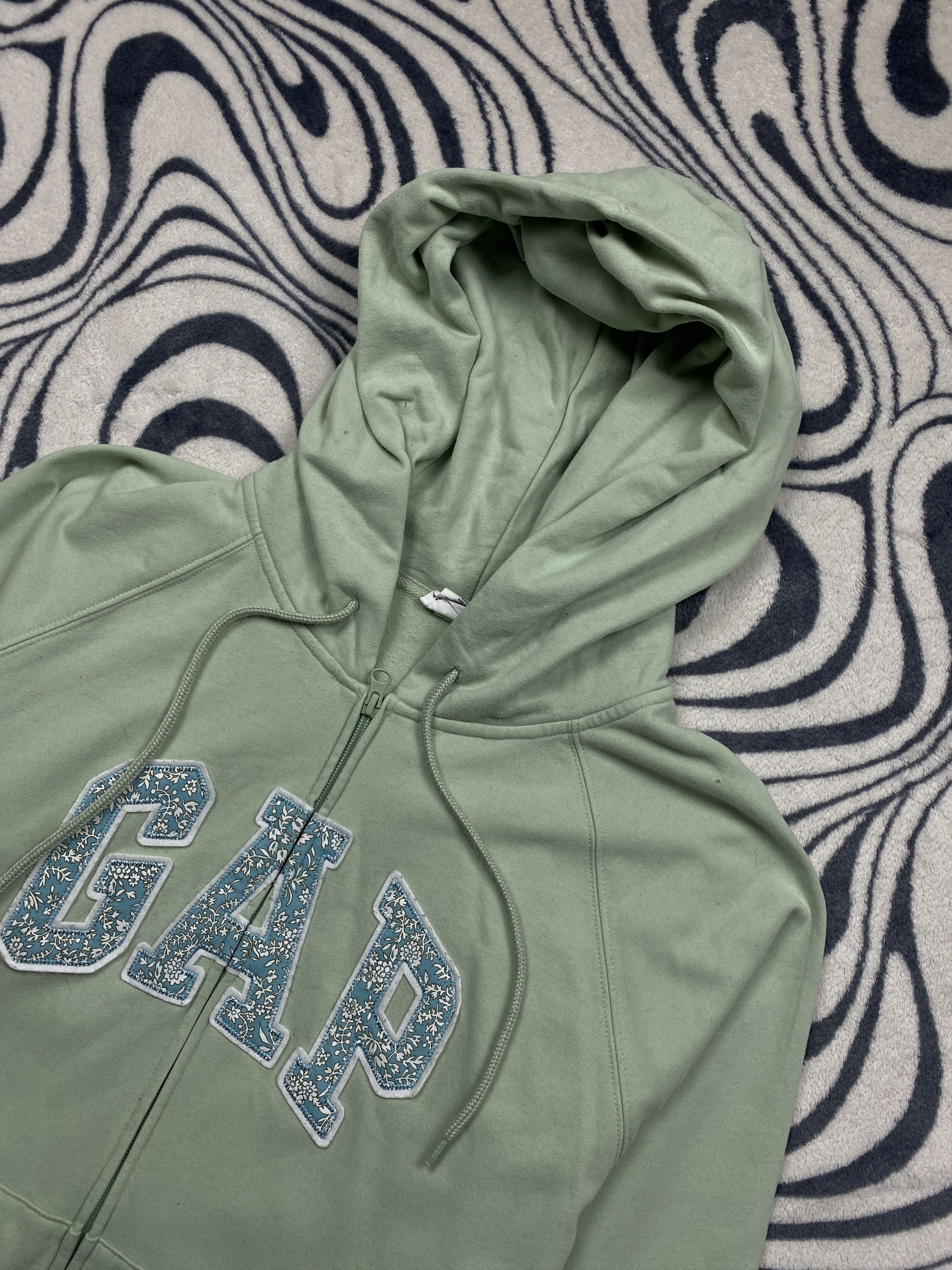 Gap Gap Vintage Womens Zip Hoodie Y2K Size XL / US 12-14 / IT 48-50 - 2 Thumbnail