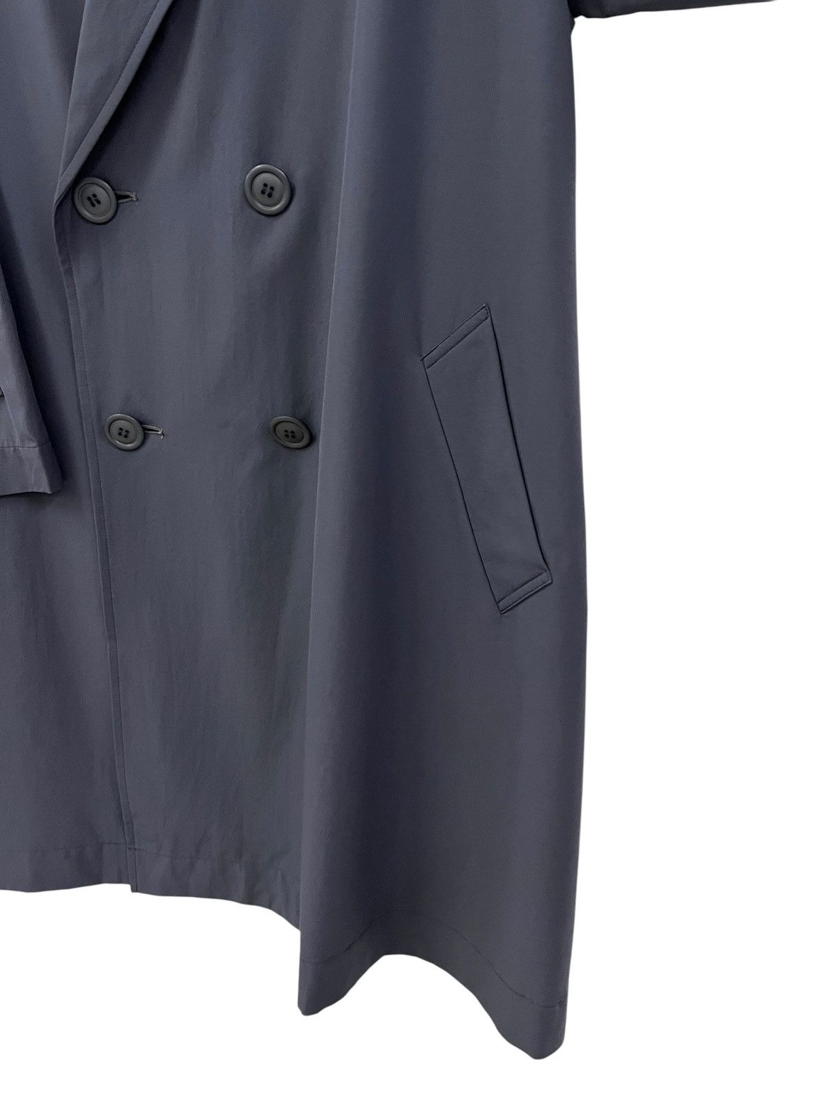 Issey Miyake 1980s Issey Miyake ‘Windcoat” Oversize Double Breasted Coat Size US L / EU 52-54 / 3 - 7 Thumbnail