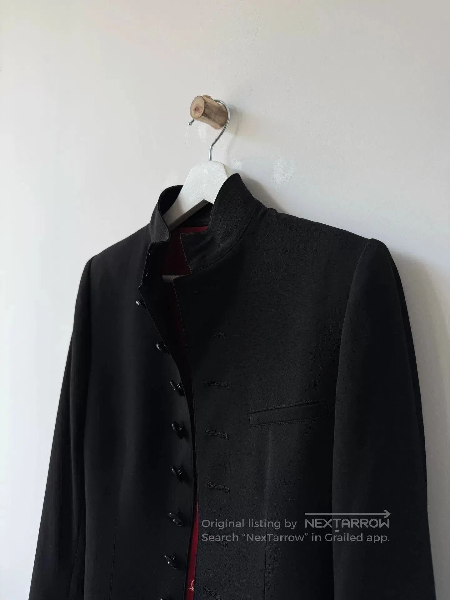 Jean Paul Gaultier Jean Paul Gaultier Black Wool Outerwear Jacket. Size M / US 6-8 / IT 42-44 - 3 Thumbnail