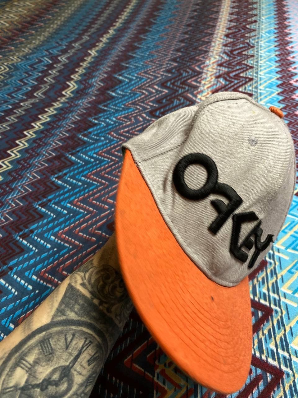 Oakley Hats Vintage big logo Oakley x New Era Cap Y2K streetwear Size ONE SIZE - 4 Thumbnail