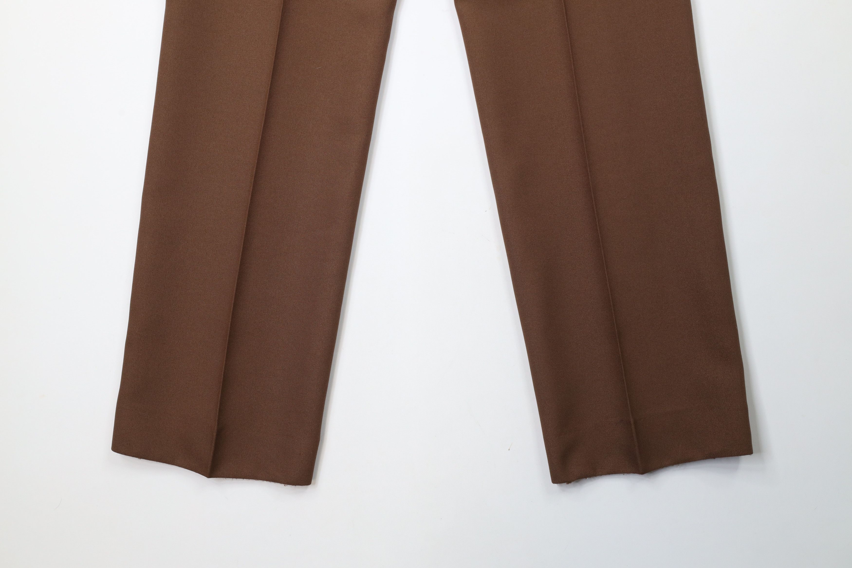 Vintage Vintage 70s Streetwear Knit Flared Wide Leg Chino Pants USA Size US 32 / EU 48 - 13 Thumbnail