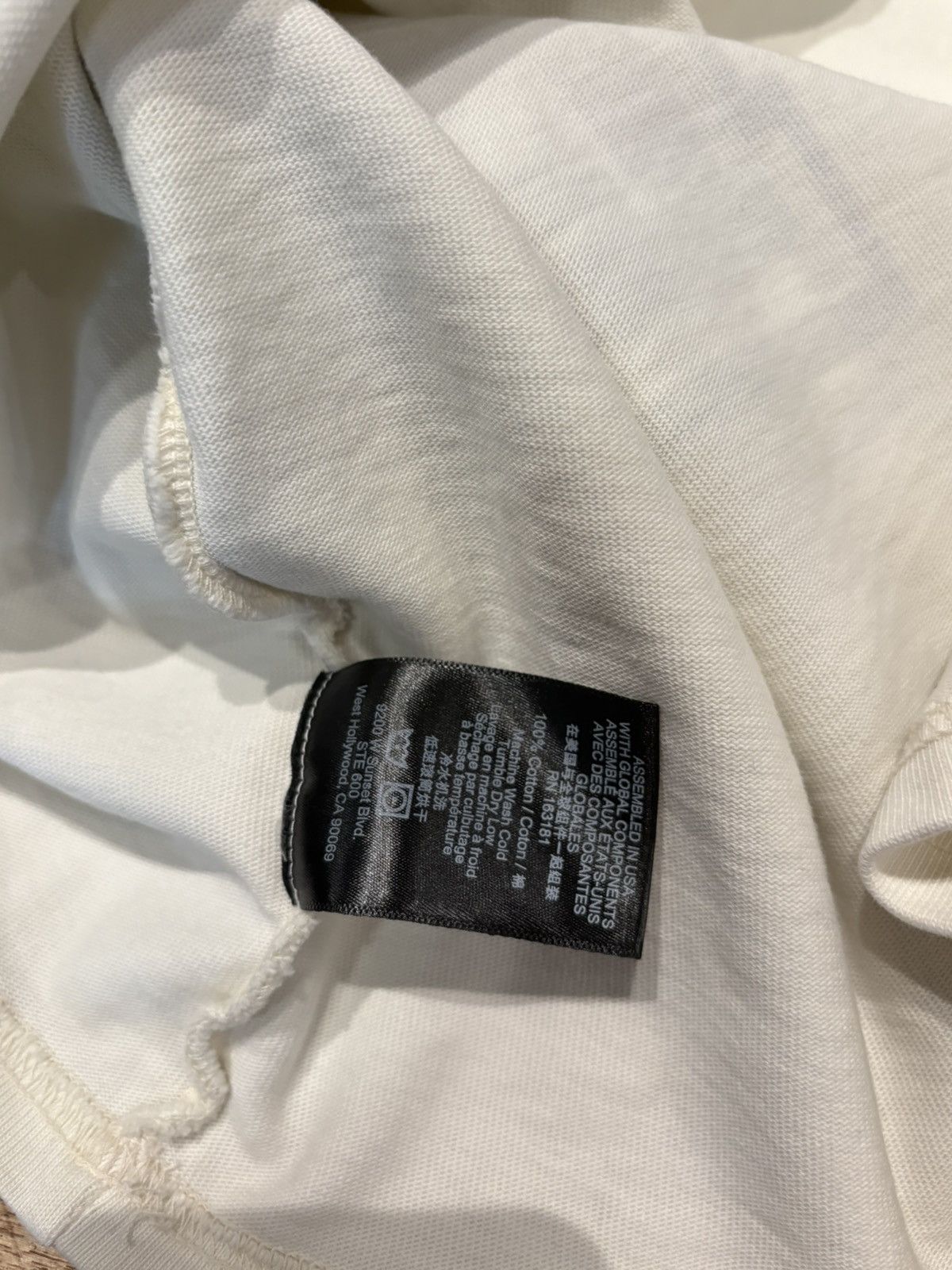Rhude Rhude Tee White/Navy Size XL Size US XL / EU 56 / 4 - 6 Thumbnail