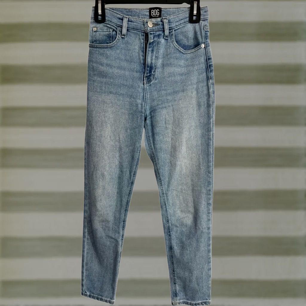 Bdg BDG Urban Outfitters Women's Jeans Cropped Girlfriend High Rise 26 Blue Str Much Size 26" / US 2 / IT 38 - 1 Thumbnail