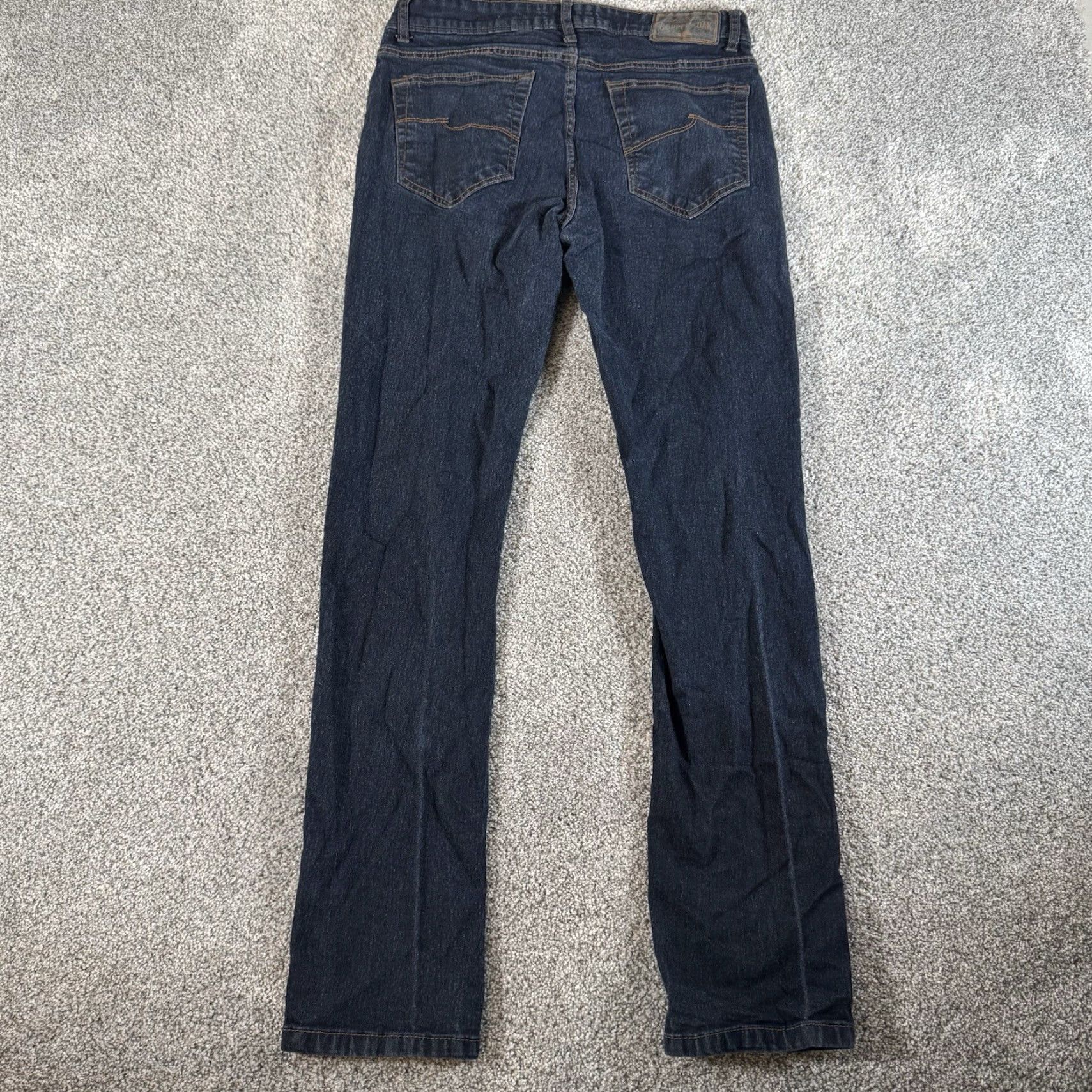 Vintage Copper & Oak Supply Co Slim Straight Jeans Mens 30X29 Medium Wash Denim 5-Pocket City Cowboy USA Casual Mens Size US 30 / EU 46 - 6 Thumbnail