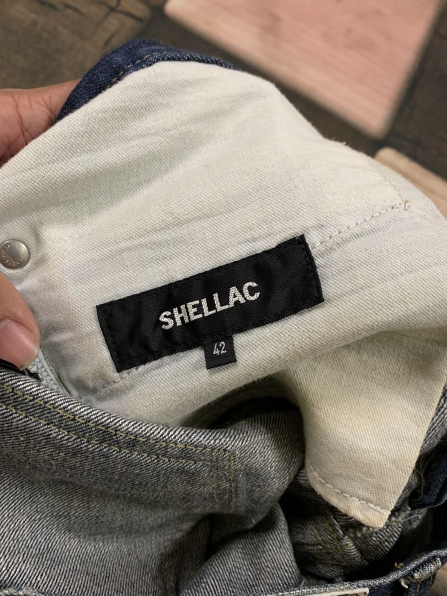 Hysteric Glamour × Japanese Brand × Shellac shellac flare bootcut mud wash style designer japanese Size US 30 / EU 46 - 4 Thumbnail