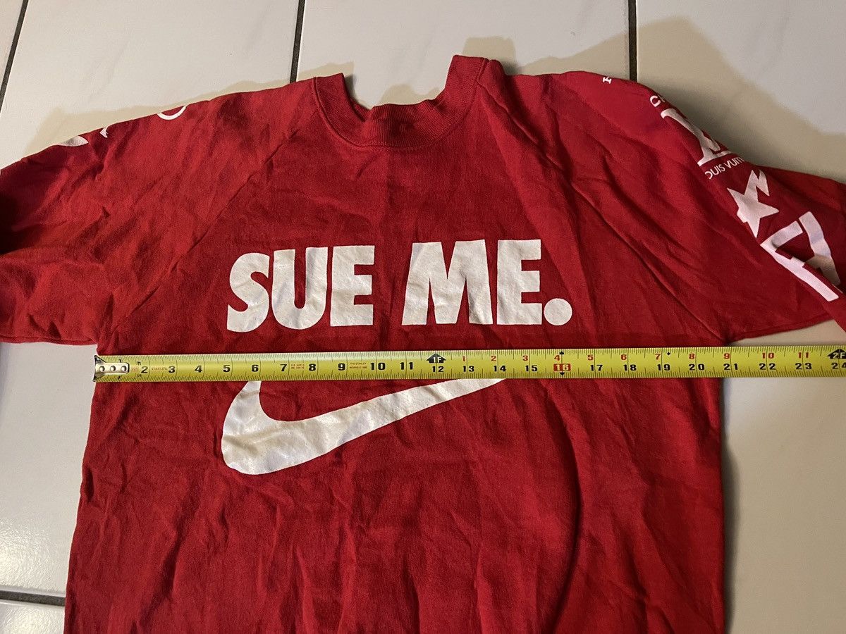 Other Sue Me Vintage Sweatshirt Crewneck Red Size Large Size US L / EU 52-54 / 3 - 4 Thumbnail