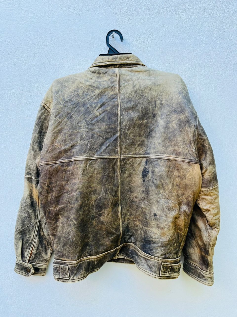 Japanese Brand × Vintage Vintage Leather Jacket Designed Fashion Style Size US M / EU 48-50 / 2 - 2 Thumbnail