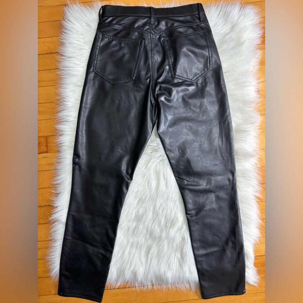 Abercrombie & Fitch Abercrombie & Fitch Vegan Faux Leather the skinny high rise Size 30" / US 8 / IT 44 - 5 Thumbnail