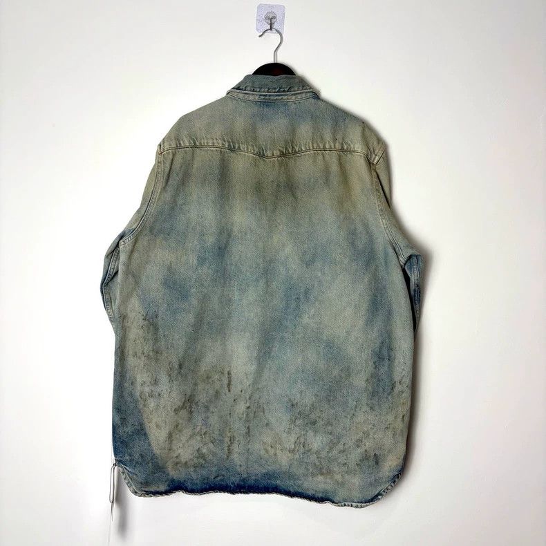 Acne Studios Acne Studios Mud-dyed vintage button-up denim long-sleeved Size US S / EU 44-46 / 1 - 2 Thumbnail
