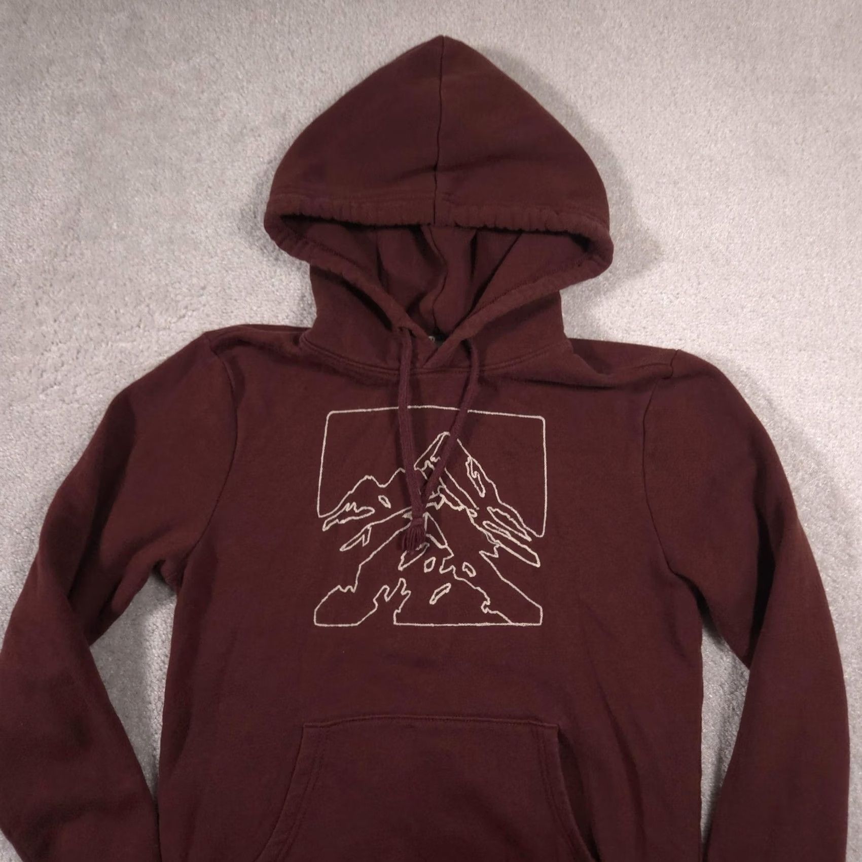 Old Navy Old Navy Hoodie Womens XS Pullover Fleece Sweatshirt Mountain Graphic Outdoor Size XS / US 0-2 / IT 36-38 - 3 Thumbnail