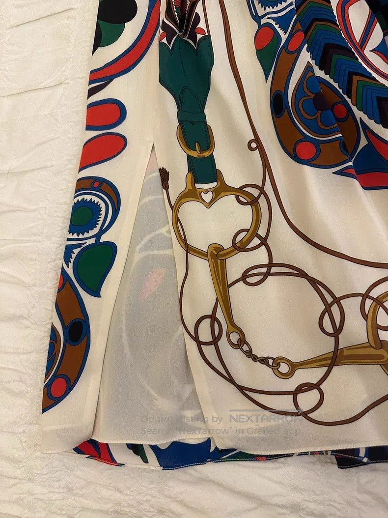 Hermes Hermes Half Skirt Size 24" / US 00 / IT 34 - 3 Thumbnail