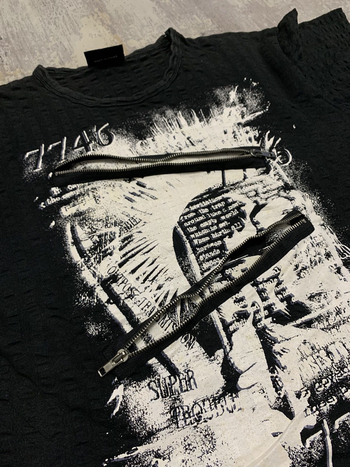 Seditionaries Dangerous And Warning Seditionaries punk Poem T-Shirt Size US L / EU 52-54 / 3 - 8 Thumbnail