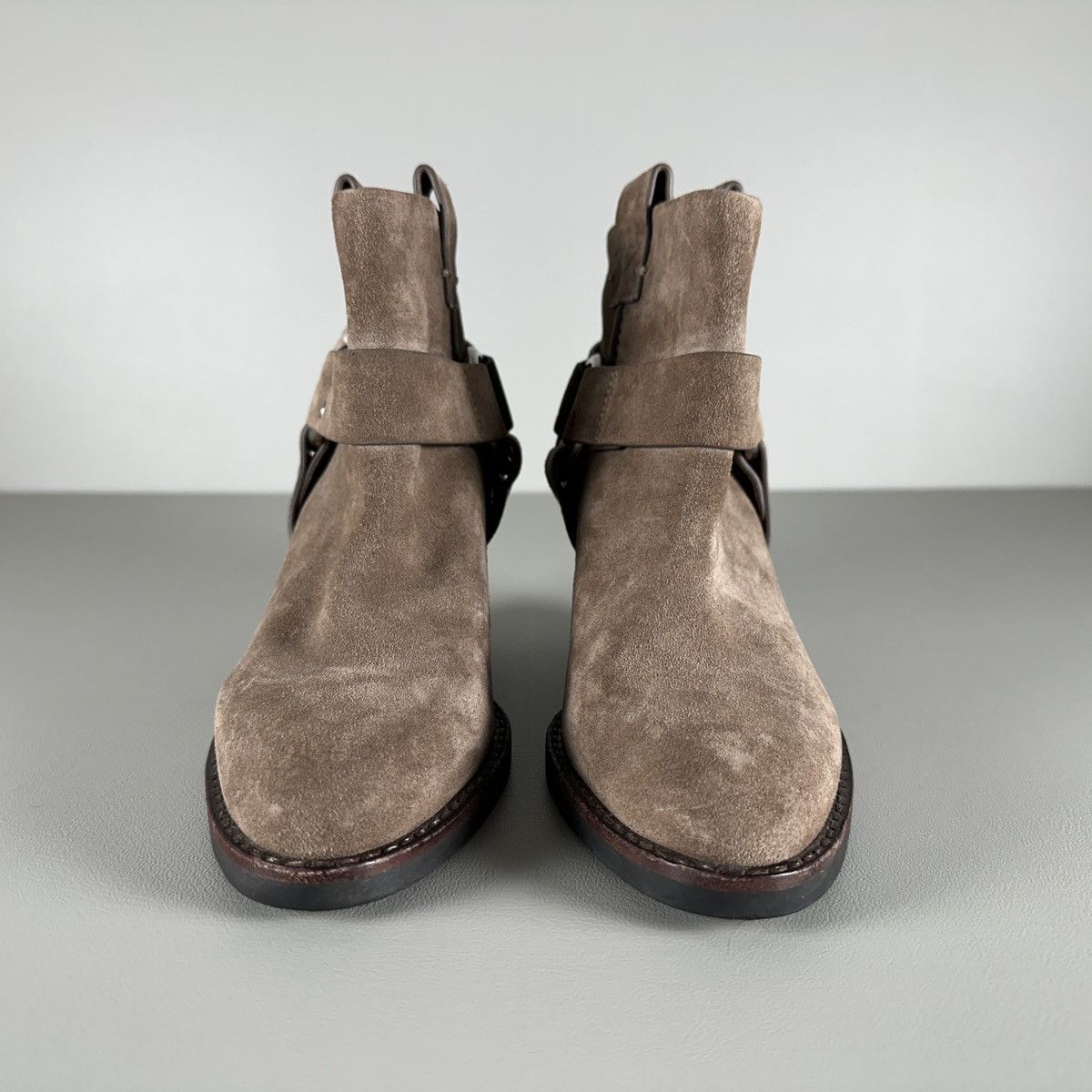 See by Chloe See by Chloe Eddie Suede dark beige Ankle Boot Size US 7.5 / IT 37.5 - 3 Thumbnail