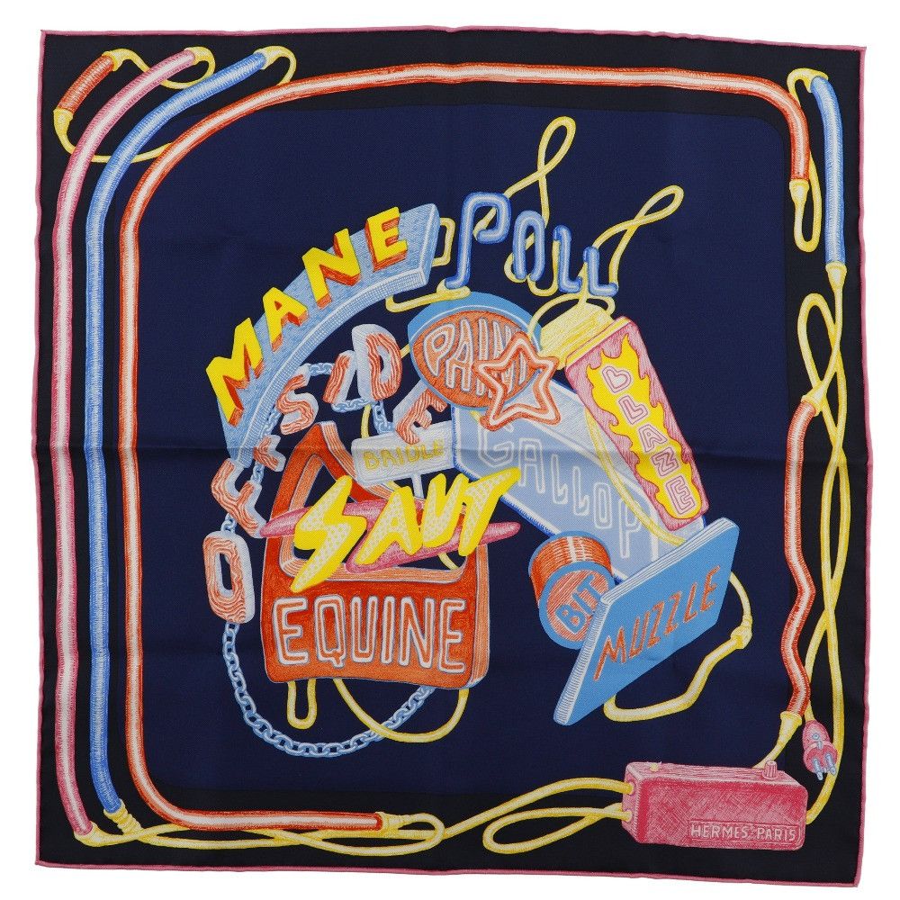 Hermes Hermes Hermes Chevaloscope Silk Scarf Others Scarf DUTY FREE for USA Size ONE SIZE - 1 Thumbnail