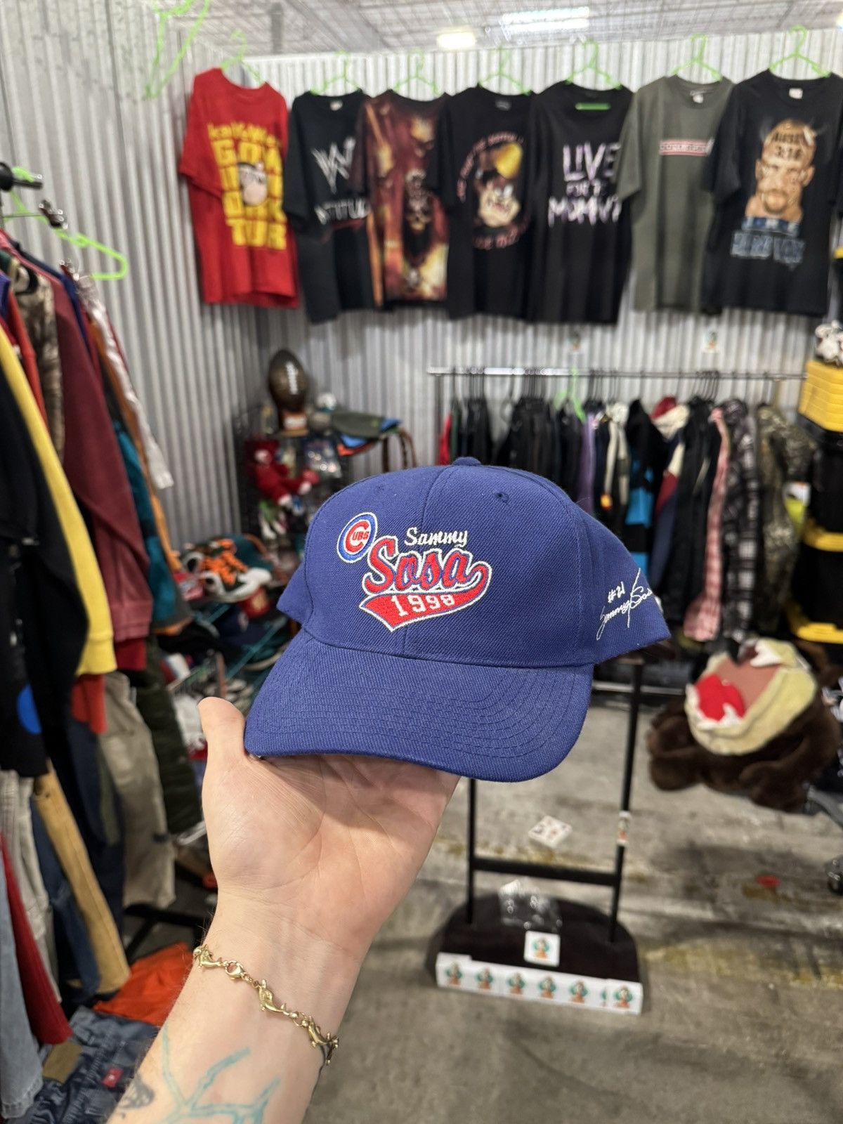 MLB × Sports Specialties × Vintage Vintage 1998 Sammy Sosa Sports Specialties Snap Back Size ONE SIZE - 1 Thumbnail