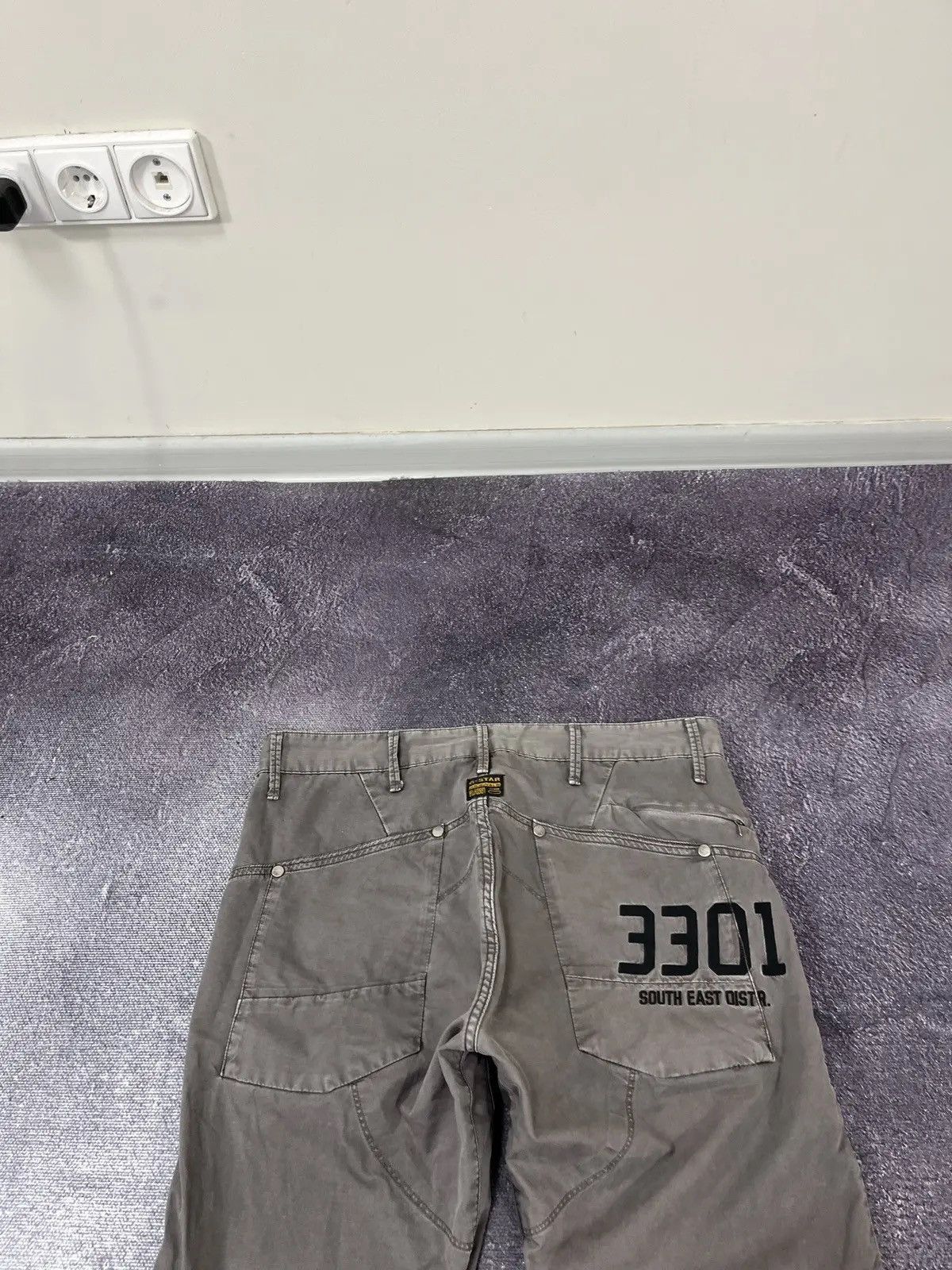 G-Star × Vintage Vintage G Star Raw Y2K Embroidered Logo Japanese Pants Size US 32 / EU 48 - 14 Thumbnail