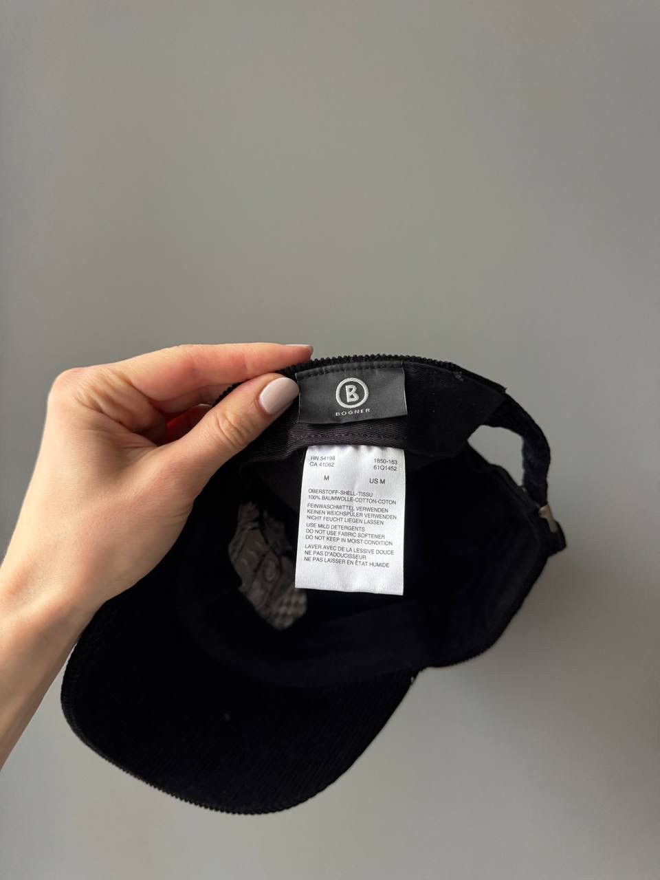 Bogner Bogner Velvet Logo Cap Size ONE SIZE - 5 Thumbnail
