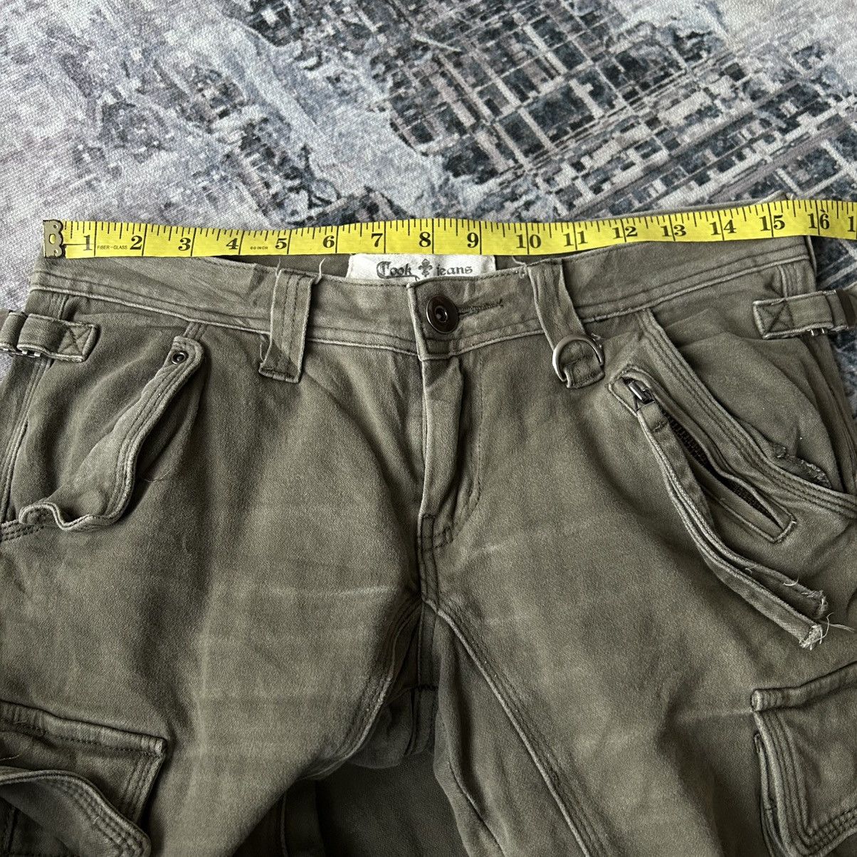 If Six Was Nine Cook & Jeans Flared Army Cargo Size 30" / US 8 / IT 44 - 18 Thumbnail