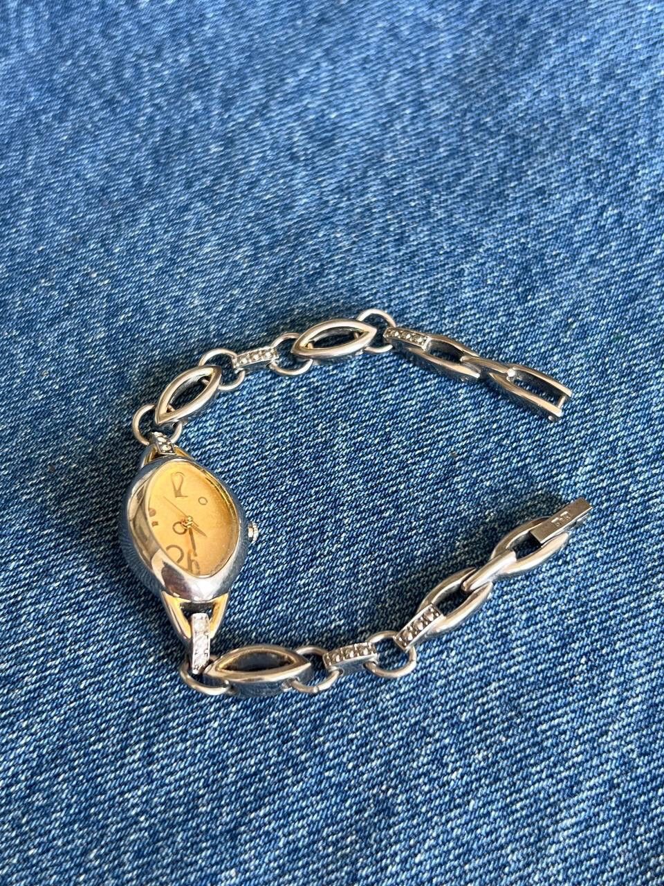 Japanese Brand × Vintage Vintage Japanese style futuristic Link ⛓ Metal Watch Size ONE SIZE - 1 Thumbnail