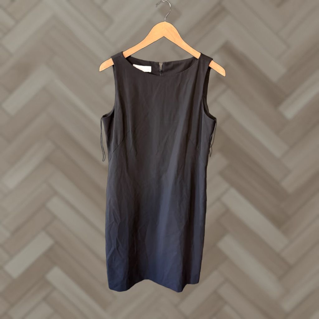 Vintage Studio by London Times Womens Black Sleeveless Slip Dress Size 10 Size L / US 10 / IT 46 - 1 Thumbnail