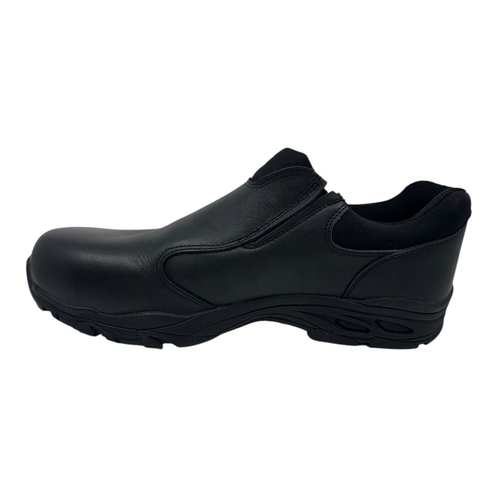 Thorogood Thorogood Unisex M4 W6 ASR Slip-Resistant Black Leather Work Size US 6 / IT 36 - 9 Thumbnail