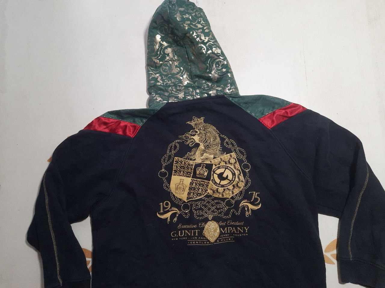 G-Unit × Rap Tees G.Unit Clothing Company Y2K Hoodie Size US XXL / EU 58 / 5 - 9 Thumbnail