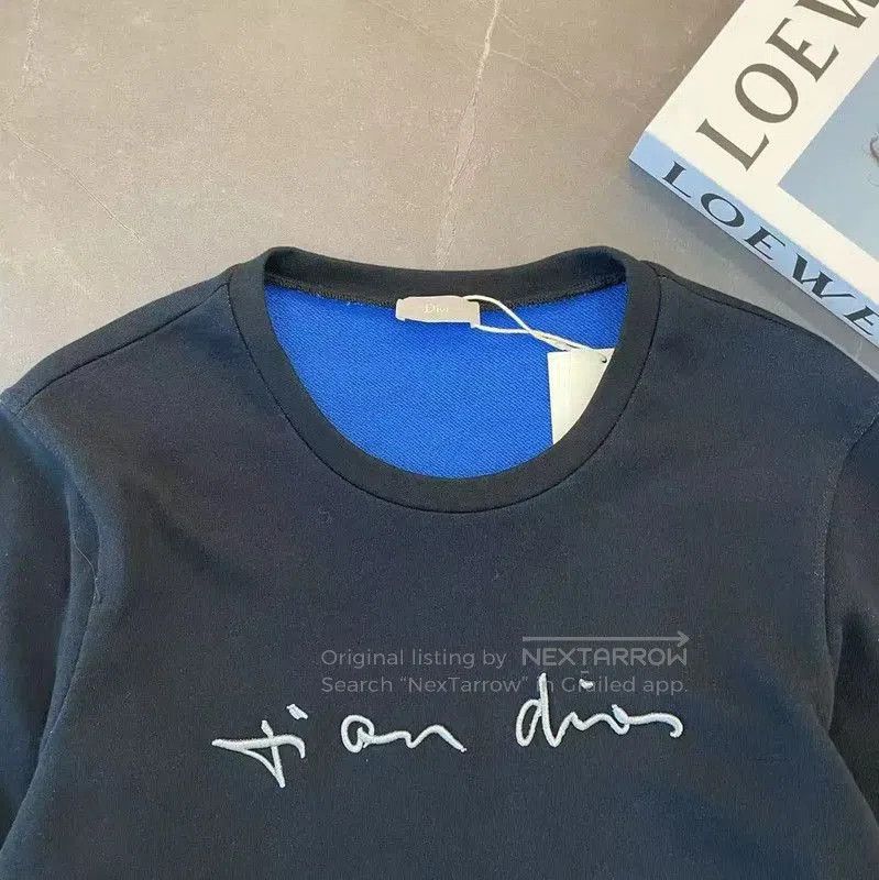 Dior Dior Men's Black Cotton Sweatshirt for Spring Autumn . Size US L / EU 52-54 / 3 - 3 Thumbnail