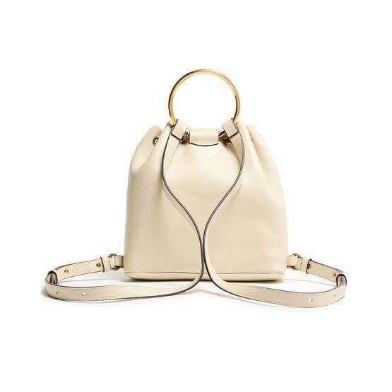 Chloe Chloe Bracelet Vegetal Beige Leather Backpack New & Authenti Size ONE SIZE - 3 Thumbnail