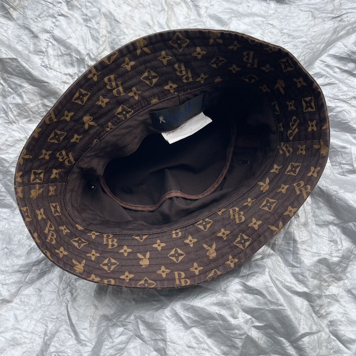 Playboy × Vintage Vintage Playboy Monogram Bucket Hat Size ONE SIZE - 4 Thumbnail