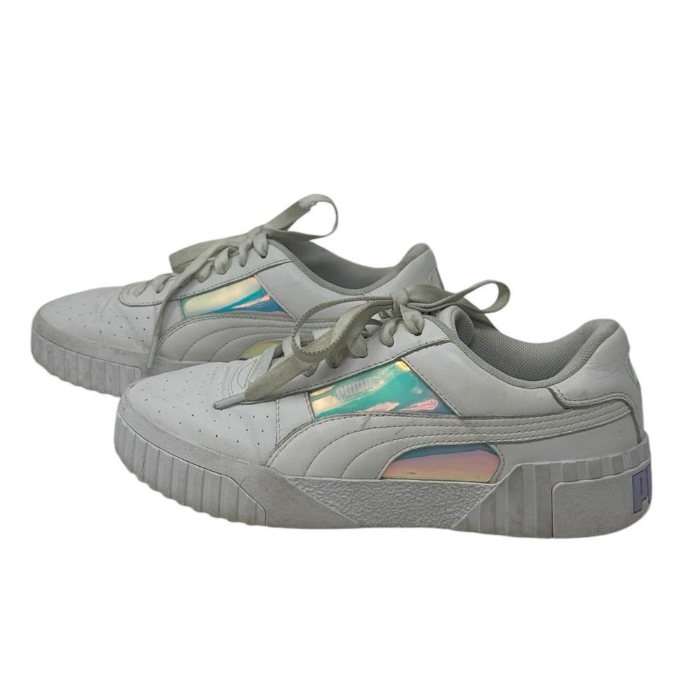 Puma PUMA Cali Glow White Iridescent Sneakers size 7 Size US 7 / IT 37 - 8 Thumbnail